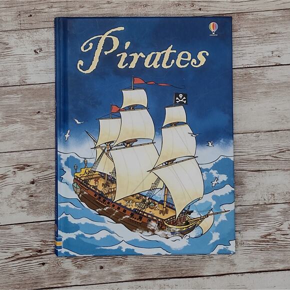 Pirates Rebound Book Journal, Repurposed Children's Book, Upcycled Notebook - Picture 1 of 14